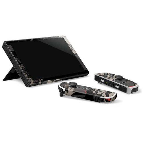 DC Comics Harley Quinn Vintage Action pose pattern Nintendo Switch OLED (2021) Skin